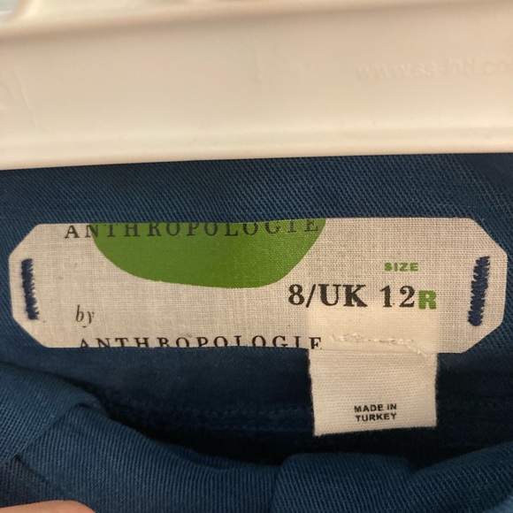 Anthropologie blue high waisted shorts size 12R - Picture 3 of 5